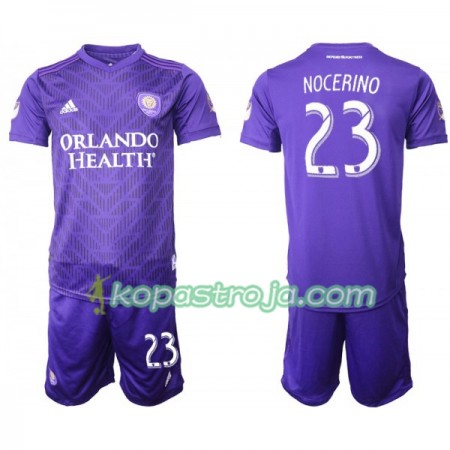 Billiga Fotbollströjor Orlando City NOCERINO 23 Barn Hemma tröja 2019/20 Kortärmad